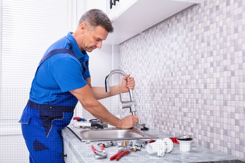 Kitchen Faucet Installation
